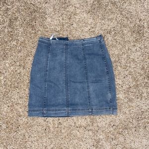 Free people mini skirt